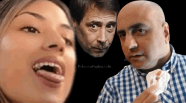 Gato libertario arañó a los periodistas Casalongue y Feinmann | VIDEO