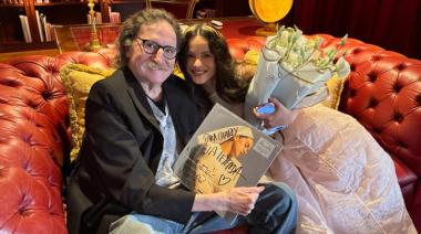 Charly García y Rosalía se juntaron en el Faena: hablaron de música y de hacer algo juntos