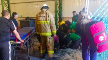 Ensenada | Así fue el accidente laboral que dejó a un trabajador atrapado