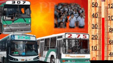 CALOR Y CAOS | Sin previo aviso, dejaron de pasar 3 líneas de micros en La Plata: 275, 506 y 307