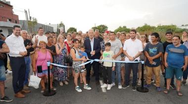Alak inauguró una obra clave en avenida 38 de San Carlos para optimizar la circulación y el drenaje.