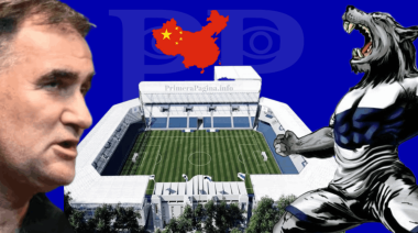 El lobo vuelve a aullar: se mete en China, exporta semillero y promete un gran estadio techado | VIDEO