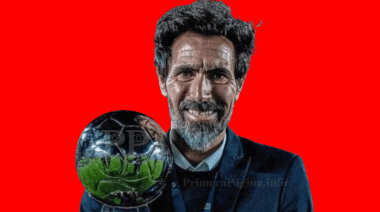 "Grande Edu, vamos por más": el presidente Verón gritó su apoyo al DT Domínguez