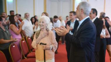 LA PLATA | Julio Alak y Estela de Carlotto juntos en una jornada histórica para poner los derechos humanos en el centro de la escena
