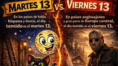 Martes 13 vs. Viernes 13: por qué unas fechas dan miedo y otras no
