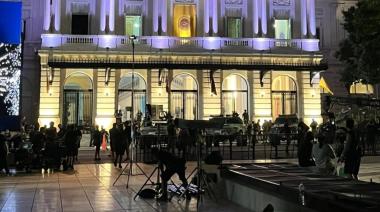 Netflix desembarcó en La Plata: el Pasaje Dardo Rocha se transformó en un palacio futurista para una superproducción internacional