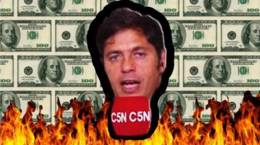 Kicillof quema $58 mil millones en publicidad solo en grandes medios para financiar su sueño presidencial