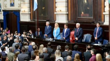 Kicillof abre las sesiones ordinarias con un fuerte reclamo por la "deuda billonaria" de Nación