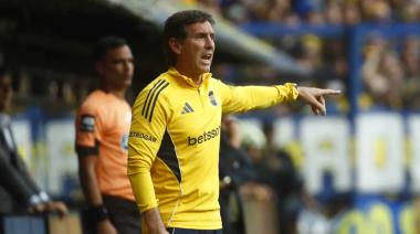 Claudio Úbeda destacó la "contundencia" de Boca y blindó al juvenil Tomás Aranda