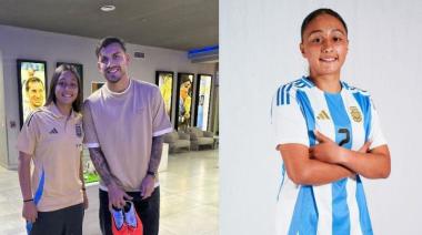 El vuelo de Catalina Jáuregui: la joya de 14 años de las canchas de Berisso a la Selección Argentina