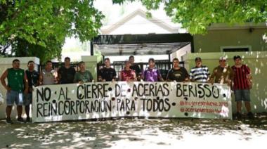Trabajadores de Acerías Berisso marchan contra el "vaciamiento" de la empresa