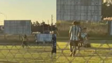 Árbitro agredido en Rosario: un jugador le fracturó la nariz durante un partido de la Primera B