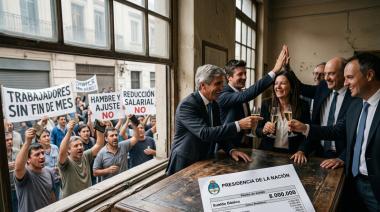 CASTA VIOLETA | Milei les acaba de aumentar un 123% el sueldo a sus ministros: a los empleados 1%