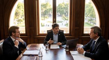 Axel Kicillof se derechiza: cumbre secreta con Emilio Monzó y Nicolás Massot pensando en 2027