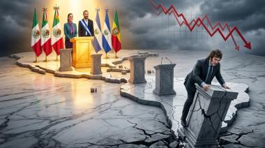 Javier Milei se desploma en el ranking regional y queda al borde del abismo político