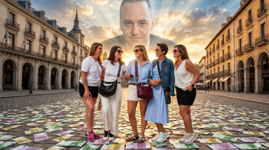 Las imágenes del tour VIP por Madrid de Bettina Angeletti con 5 mamis del colegio, pagado por Adorni