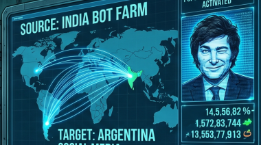 La farsa algorítmica: el gobierno de Milei financia su popularidad con bots de la India a un costo millonario en dólares