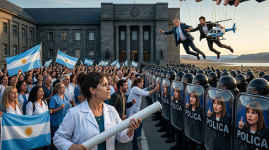 CHUBUT | La casta de los techos: Torres desempolva el manual de la dictadura para frenar una rebelión docente que ya huele a 2001
