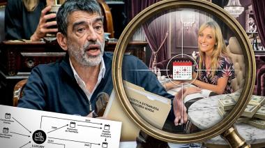 ¿Espionaje o privilegios de "casta"? Tailhade desnudó la logística de la mujer de Adorni