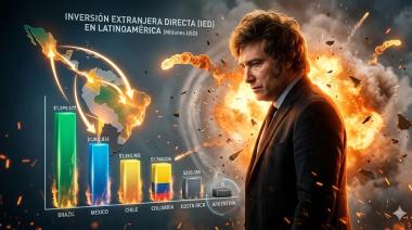 NI CON EL RIGI, EL SUPER RIGI: con Milei nadie quiere venir, Argentina última en la región en inversiones