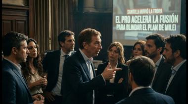 El PRO acelera la fusión: Santilli movió la tropa para blindar el plan de Milei