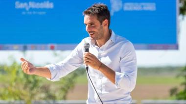 El intendente de San Nicolás, Santiago Passaglia, se diferenció de sus pares y confirmó que la obra pública sigue con fondos propios