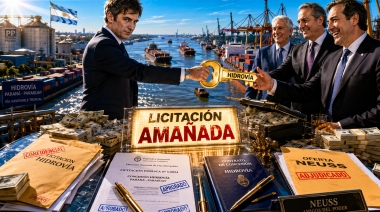 Licitación amañada: el escandaloso botín de la Hidrovía que Santiago Caputo acaba de entregarle a sus amigos Neuss