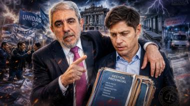 El carancheo de Aníbal Fernández: blindó a Kicillof, justificó la crisis de la provincia y fustigó el cotillón militante