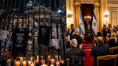 Milei negó el Congreso para el velatorio del Indio Solari pero gastó millones en recibir a un Rabino