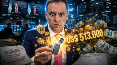 La fortuna en un pendrive: Adorni de "no entender" el Bitcoin a declarar 500.000 dólares ocultos
