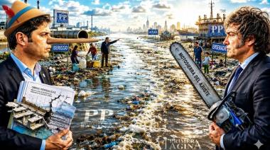 La Plata, Ensenada y Berisso se pudren en excremento entre las mentiras de Kicillof y la motosierra de Milei