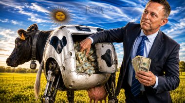 El plan macabro de Peter Thiel: ensayar con chips en vacas argentinas para luego controlar humanos