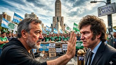 ATE armó un boicot en Rosario por el Día de la Bandera: Rodolfo Aguiar tildó de persona no grata a Milei