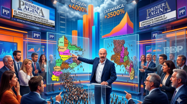 El insólito mapa demográfico que Sturzenneger intentó venderle al círculo rojo de Bloomberg