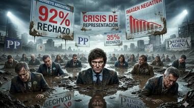 El club de los repudiados: Milei lidera un ranking donde toda la clase política da pérdida