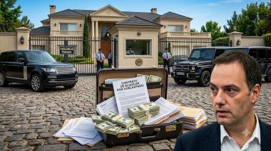 El millonario operativo de Adorni para ocultar a su madre en un country con dólares cash