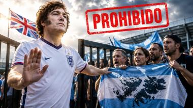 Traición a la memoria de los caídos: indignante pedido de Milei y Monteoliva a la FIFA para prohibir banderas de Malvinas ante Inglaterra