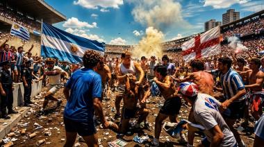 La otra batalla del '86: Cómo se gestó la barrida a los ingleses en las tribunas del Azteca