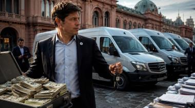 El saqueo bonaerense: Kicillof detona tus impuestos comprando camionetas con sobreprecios millonarios