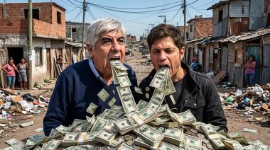 Kicillof privatiza licencias de conducir taxis, camiones, micros, Uber y le entrega un negocio millonario a Moyano