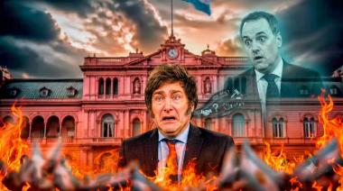 Se desploma la imagen de Javier Milei y el fantasma de Manuel Adorni sobrevuela en Casa Rosada