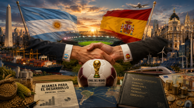 Argentina vs. España: a horas de la final del Mundial, la pelota desafía el choque Milei-Sánchez