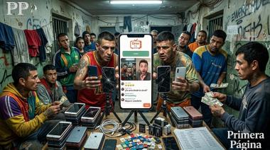 Presos armaron un streaming en vivo desde una cárcel y dejaron al desnudo el negocio de los celulares