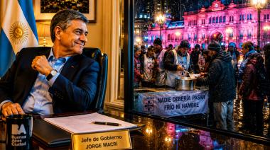 "Nadie elige el hambre porque exista un plato de comida": la Iglesia liquidó a Jorge Macri