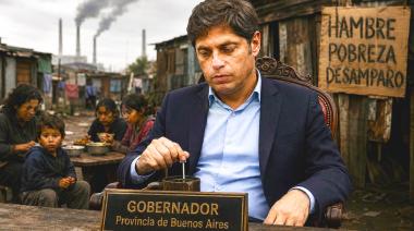 El Milei de PBA: Kicillof transformó la provincia en una gigantesca fábrica de miseria y chicos hambrientos