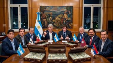 Rutas paradas, votos comprados: Sadir, Rovira, Jaldo y Sáenz recibieron giros milmillonarios de Javier Milei