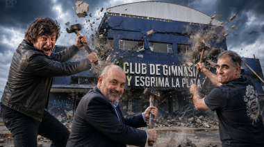 Anacleto, hombre de Sturzenegger, arruina a Gimnasia: ahora echó al portero de la escuela Favaloro