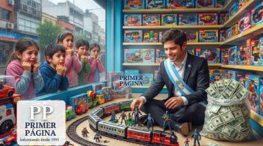 Despilfarro y desidia: Kicillof destinó 5.000 millones para juguetes y no los entrego