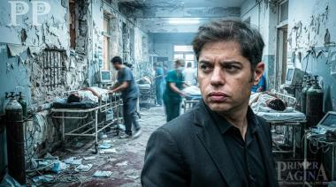 Desidia total de Kicillof en la gestión sanitaria: colapsos edilicios, abandonos hospitalarios y falta de recursos