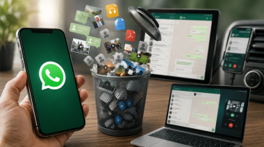 La trampa de WhatsApp: cómo vaciar la papelera oculta y salvar tu celular